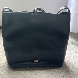 Michael Kors Navy Blue Satchel